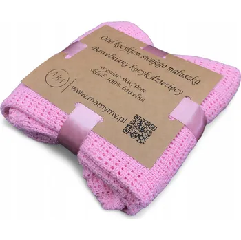 Prostěradlo Lehká bavlněná deka pro miminko, dečka pro holčičku do kočárku i postýlky