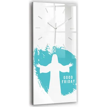 Hodiny Nástěnné hodiny SacroArte bílé 30 cm