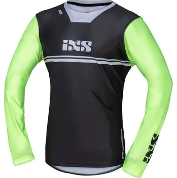 Moto dres Motokrosový dres iXS TRIGGER 4.0 X35018 anthracite-green fluo-white M