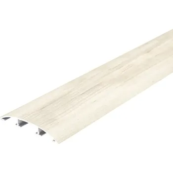 Podlahová lišta Profilteam přechodová lišta pro vedení kabelů 75x2000 Dub krémový H64
