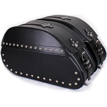 Zavazadlo na motocykl Kožené brašny na motorku TXR DS49D se zámkem