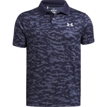 Chlapecké polo triko Under Armour Matchplay Printed Polo Under Armour modrá 3276761