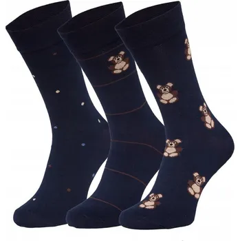 Pánské pyžamo Pánské ponožky Cornette 3 pack A64 Misie Velikost ponožek: 45-47