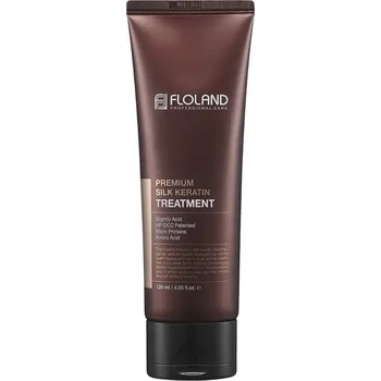 Vlasová regenerace Floland Premium Silk Keratin Treatment kúra na vlasy 120 ml