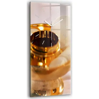 Hodiny Nástěnné hodiny SacroArte žluté 30 cm