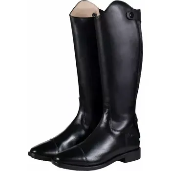 Jezdecká obuv Dětské vysoké jezdecké boty Oxford HKM - širší