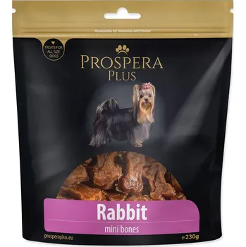 Pamlsek pro psa Pochoutka Prospera Plus králičí mini kosti 230g
