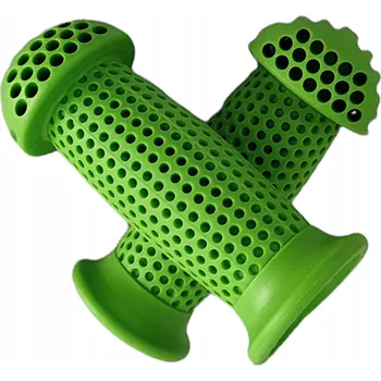 grip Dětské gripy na řidítka kola JET G-112 ZELENÉ MĚKKÉ