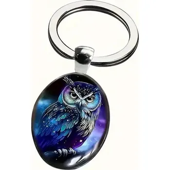 Přívěsek na klíče sova