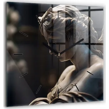 Hodiny Nástěnné hodiny SacroArte černé 60 cm