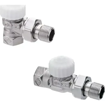Hlavice pro radiátor Heimeier Termostatické ventily Calypso exact 3/8" přímý krátký 3452-01.000