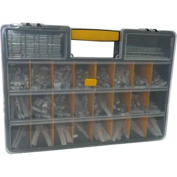 Ferdus 10.260 Kufr s vyvažovacím závažím 24 přihrádek 450 x 320 x 80 mm