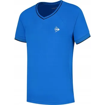 Dívčí tričko Dívčí tenisové tričko DUNLOP CLUB CREW TEE GIRL ROYAL BLUE/NAVY 164