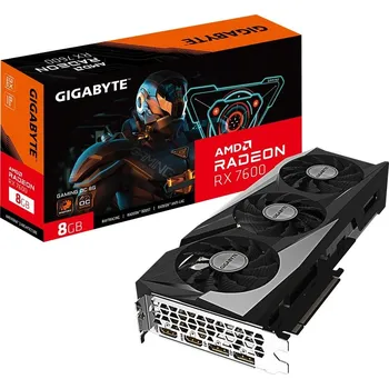 Grafická karta GIGABYTE GAMING Radeon RX 7600 OC 8G AMD 8 GB GDDR6