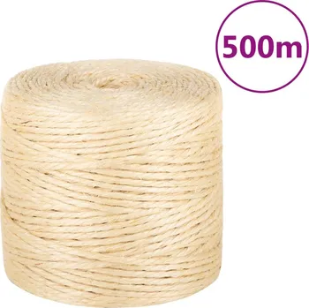 Lany zahrada-XL Provaz 100% sisal 4 mm x 500 m