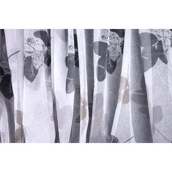 Záclona Tibex Záclona MALLORCA Šedá