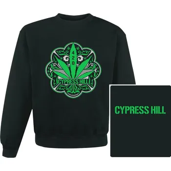 Pánská mikina mikina bez kapuce Cypress Hill - 420