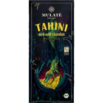 Čokoláda Mulaté Bio mléčná čokoláda s tahini 80g