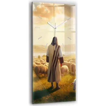 Hodiny Nástěnné hodiny SacroArte žluté 30 cm