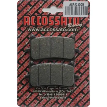 Brzda pro motocykl Brzdové destičky ACCOSSATO AGPA240 OR