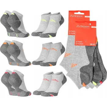 Pánské ponožky Kotníkové Ponožky Kappa s logem, velikost 36-41