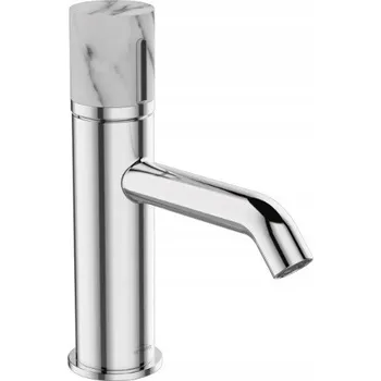 Vodovodní baterie Stojánková umyvadlová baterie Invena GABRO PLUS, stříbrná