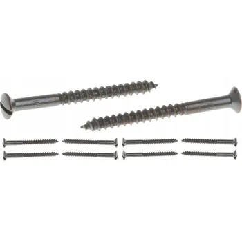 Vrut VRUTY DO DŘEVA ČOČKOVÉ MOSAZ 3,5 x 30 mm MOSAZNÉ VRUTY ANTIK 10 ks