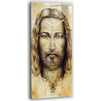 Hodiny Nástěnné hodiny SacroArte béžové 30 cm