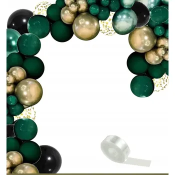 Balónek Balónková sada 50 ks Extra Party, pestrobarevný mix s páskou na girlandu