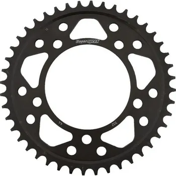 Řetězová sada pro motocykl Řetězová rozeta SUPERSPROX RFE-302:44-BLK černý 44 zubů, 530