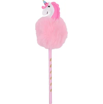 Grafitová tužka Equipage Tužka Pom Pom Equipage, misty rose