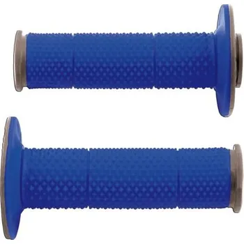 grip gripy Full Diamond (dvouvrstvé, extra měkké), RTECH (modro-šedé, pár, délka 116 mm)