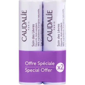 Péče o rty Caudalie Sada balzámů na rty (Lip Conditioner Duo) 2 x 4,5 g + 2 měsíce na vrácení zboží