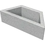 Tvárnice Playstone šedá 80 x 23 x 35 cm