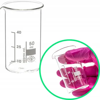 Vrták Vysoká kádinka Simax sklo 50 ml