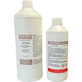 Tmel Dawex Chemical Epox G200, 1 kg, rychlý, čirý, transparentní