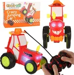 Skákající RC traktor se zvuky a světly - červený