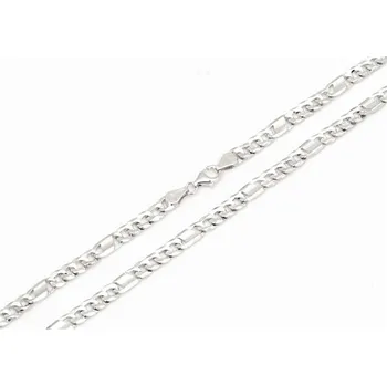 Řetízek Pánský stříbrný řetízek marina 55 cm STRR0582F + Dárek zdarma