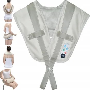 Masážní přístroj MASÁŽ / MASÁŽNÍ PŘÍSTROJ NA KRK A ZÁDA - až 99 programů - SILNÝ!