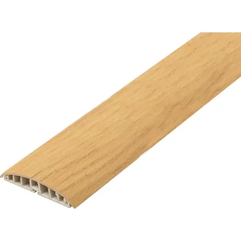 Podlahová lišta Volta přechodová lišta pro kabely 74x1000 Dub světlý G0