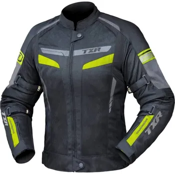 Moto oblečení Dámská bunda na motorku TXR Alpine černo-fluo žlutá Velikost: XL