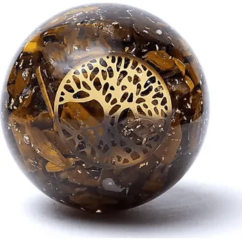 Milujeme Kameny Orgonit - tygří oko - koule - strom života 361071