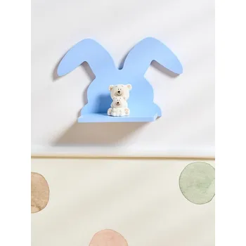 police Sinsay - Kovová nástěnná polička - modrá - 103EW-05X - 103EW-05X-ONE