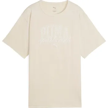 Dámské tričko Dámské Tričko s krátkým rukávem PUMA PUMA CLASS RELAXED TEE 68503187 – Béžová L
