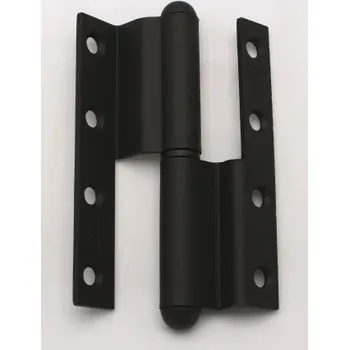 pant Závěs dveřní 120 lomený L čERNý MAT.