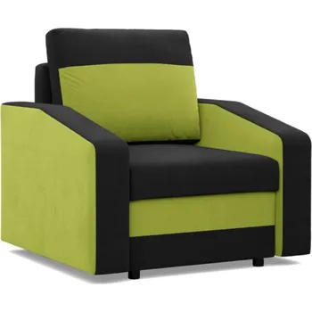 Křeslo Křeslo ORION výběr z barev MIKROFAZA 15 + MIKROFAZA 61 černá + zelená