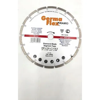 Řezný kotouč Diamantový kotouč na betonu Germa Flex 230 x 22,2 mm