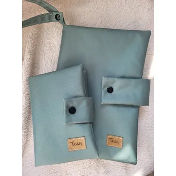 Obal na doklad Malá sada šalvějová (plenkovník + obal na očkovací průkaz)