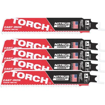 Pilový plátek MILWAUKEE Plátek do ocasky TORCH NITRUS 150x10T, 5ks