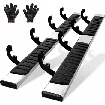 Tuning VEVOR Boční nášlapy prahové lišty Z Nerezové Oceli 2 KS